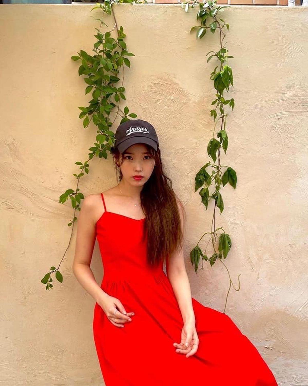 볼캡에 원피스 조합🧢🌷 이미지6