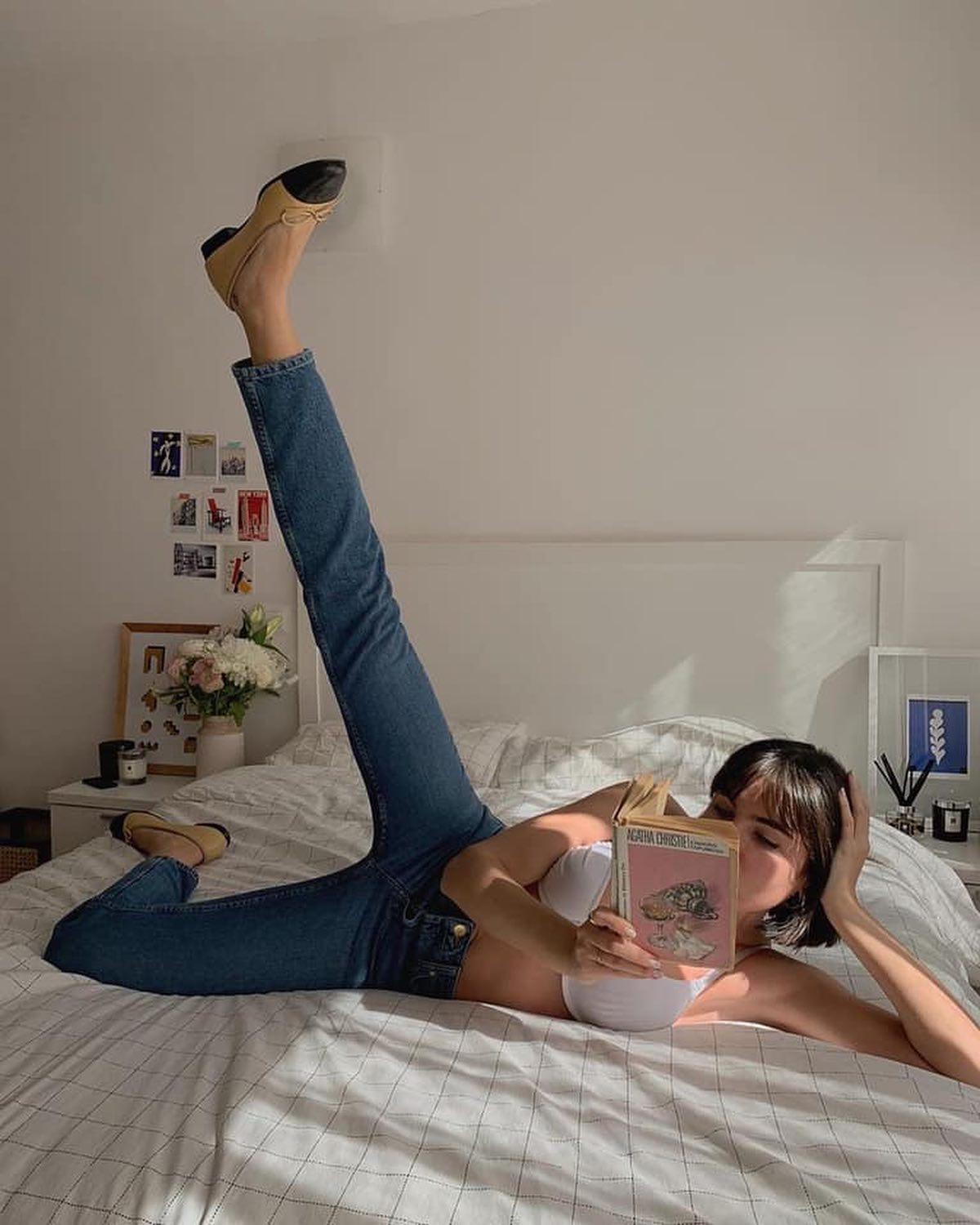 귀여운 플랫슈즈 코디🖤💛 이미지2