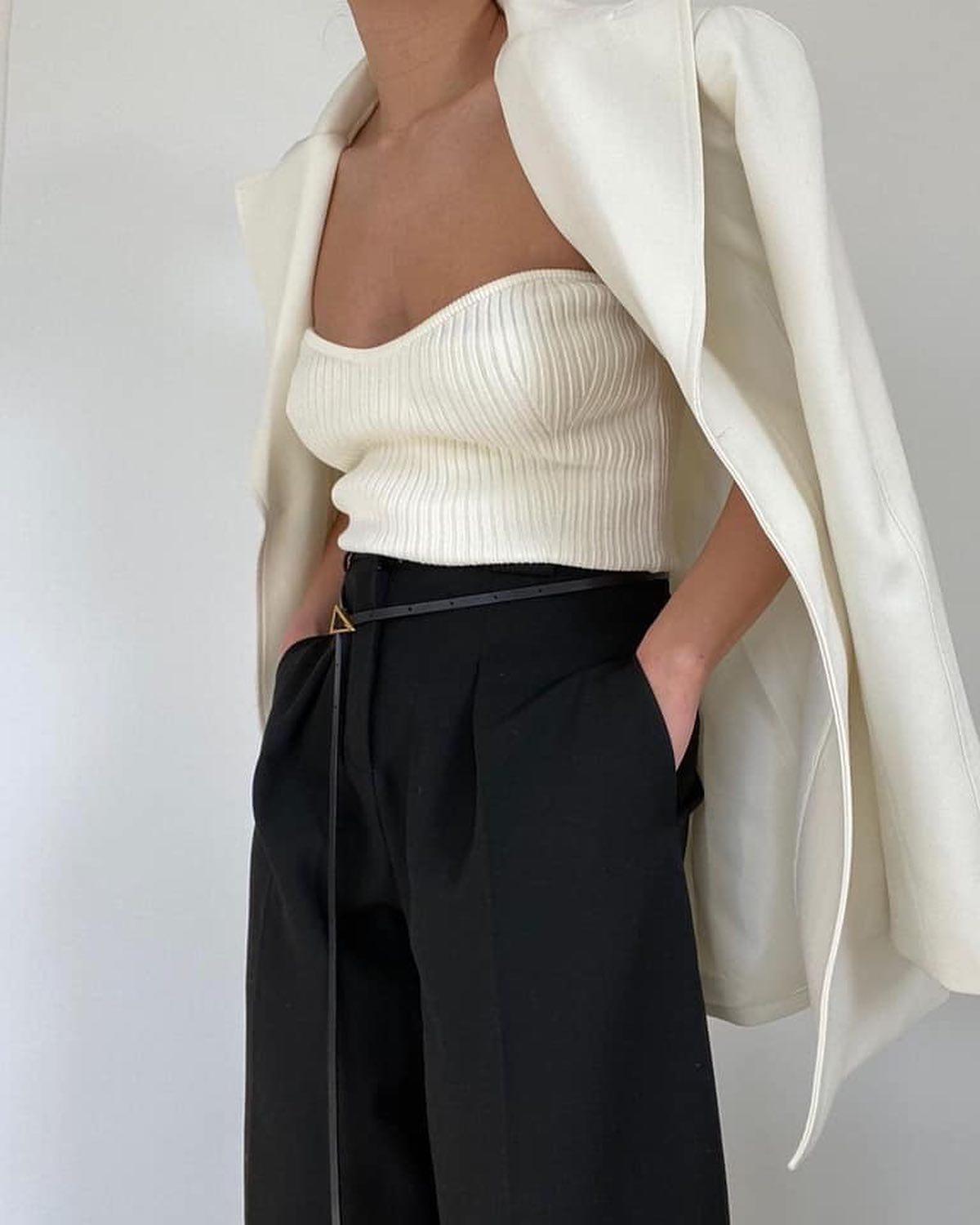 한번쯤은 니트탑 도전🐥🖤 이미지4