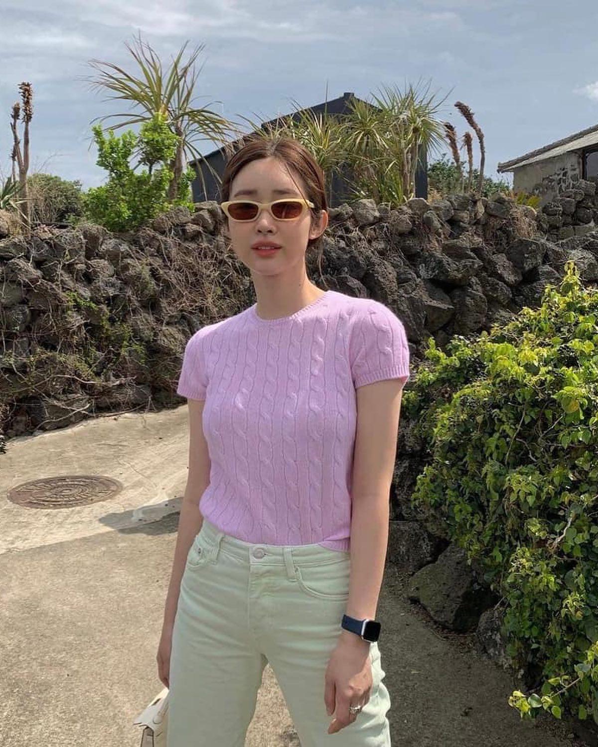 반팔 니트 @얼른 꺼내자🧶💙 이미지5