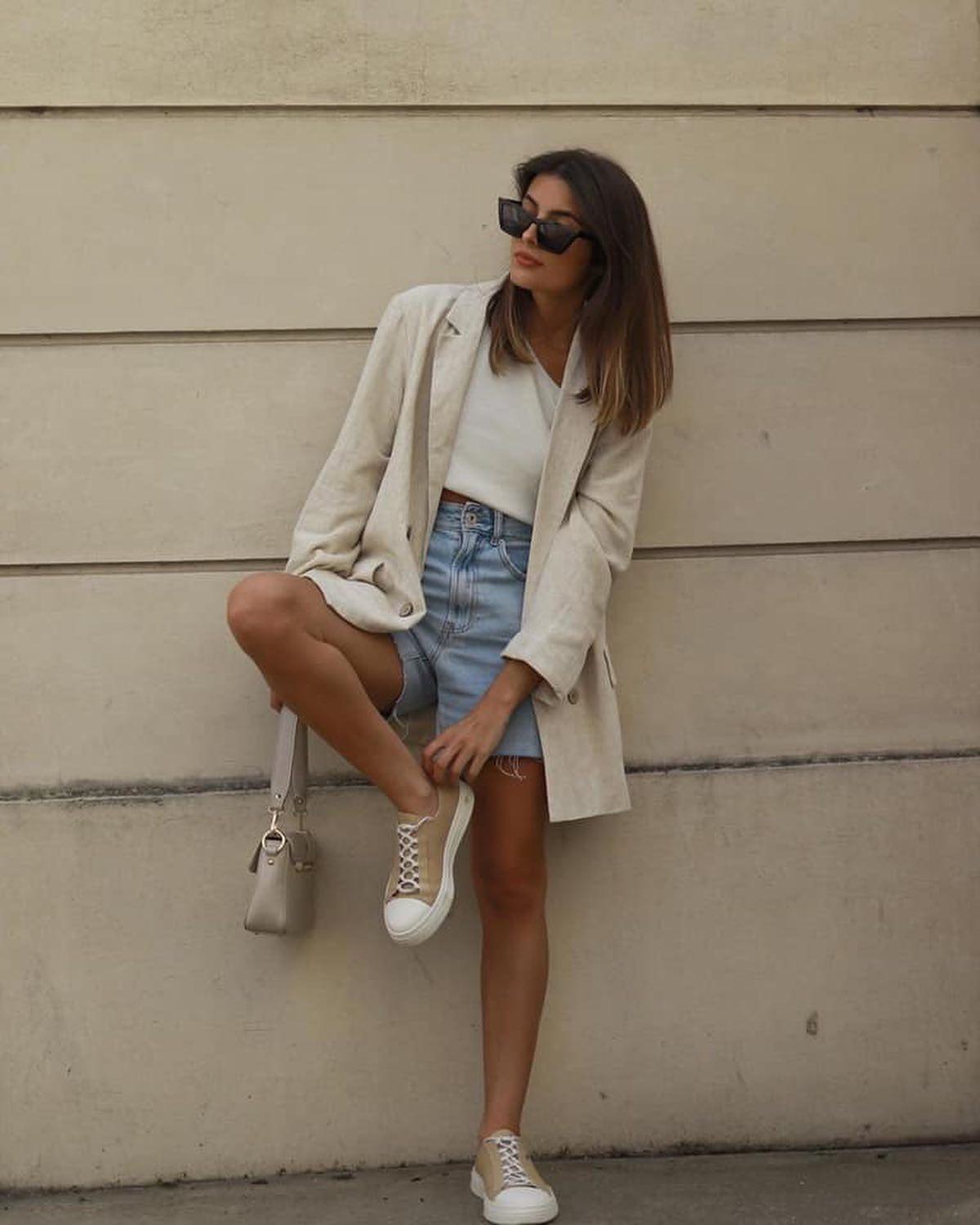 필수템✨ 린넨 자켓 코디🥐 이미지