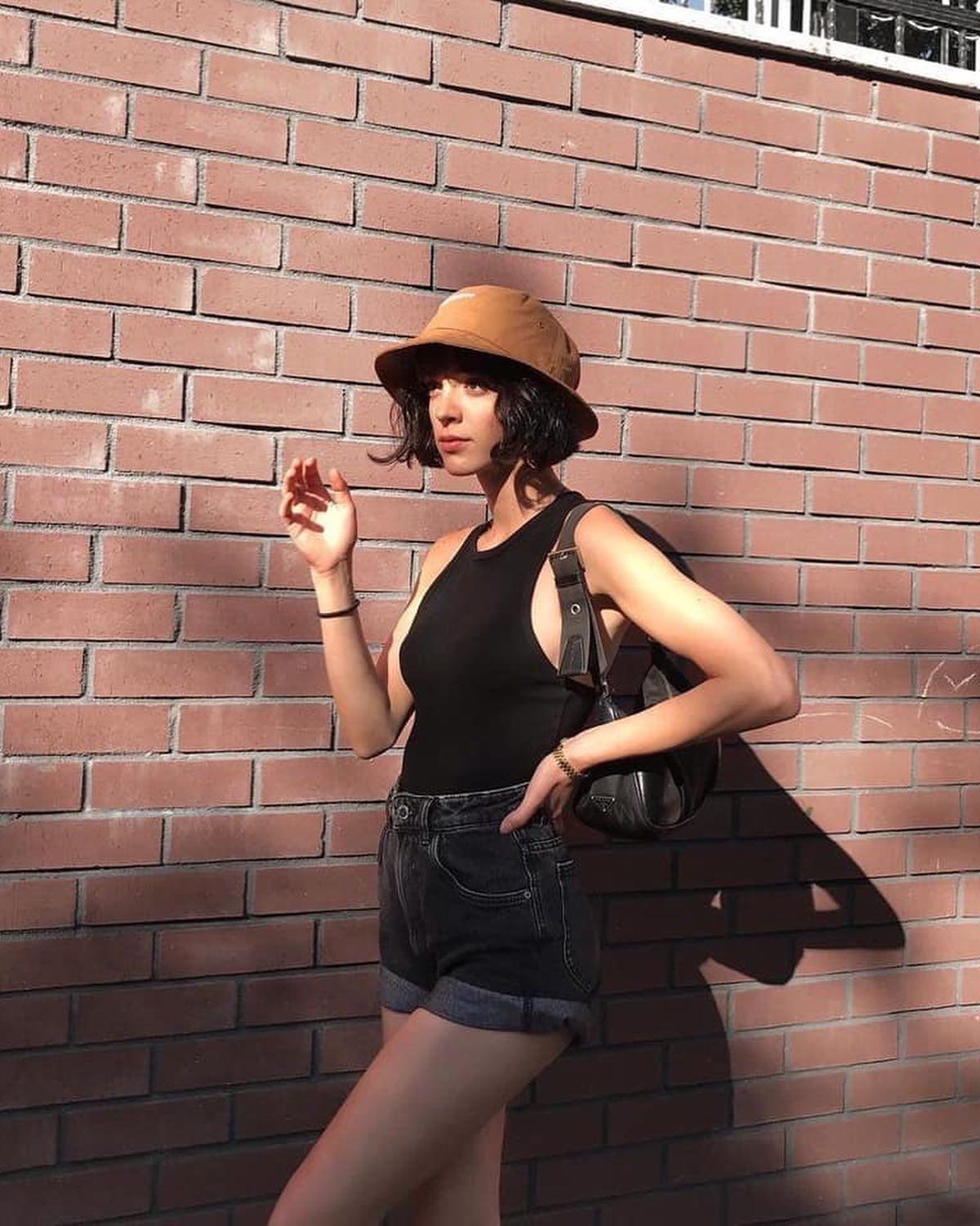 버킷햇으로 코디완성💯🖤 이미지5