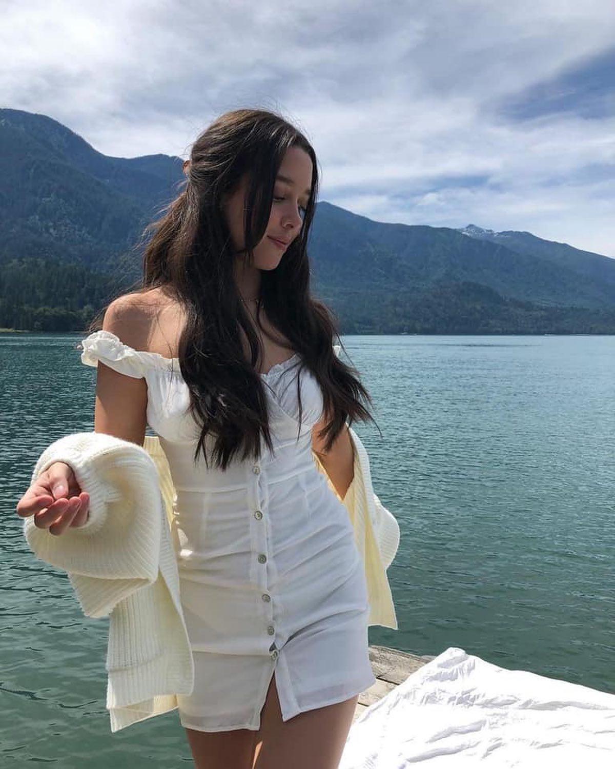 화이트 미니원피스 @예쁘다🤍 이미지4