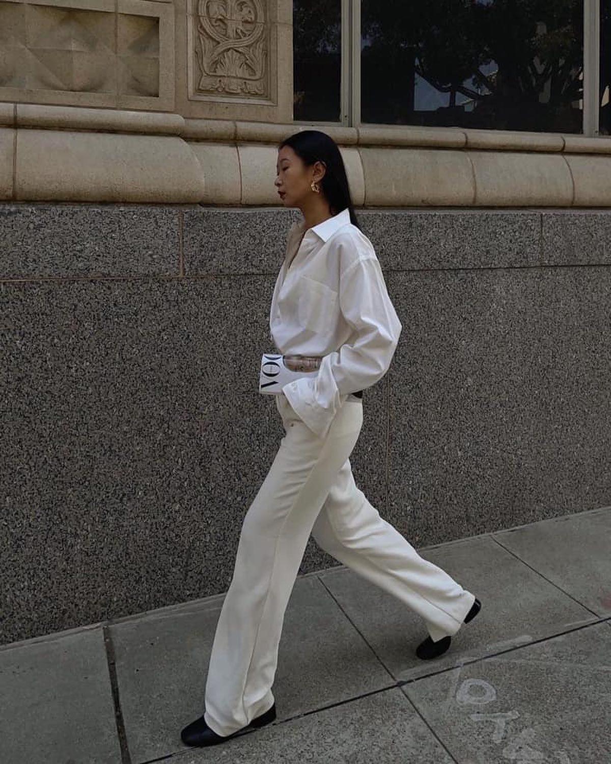 셔츠에 와이드슬랙스🧚🏻♀️ 이미지3