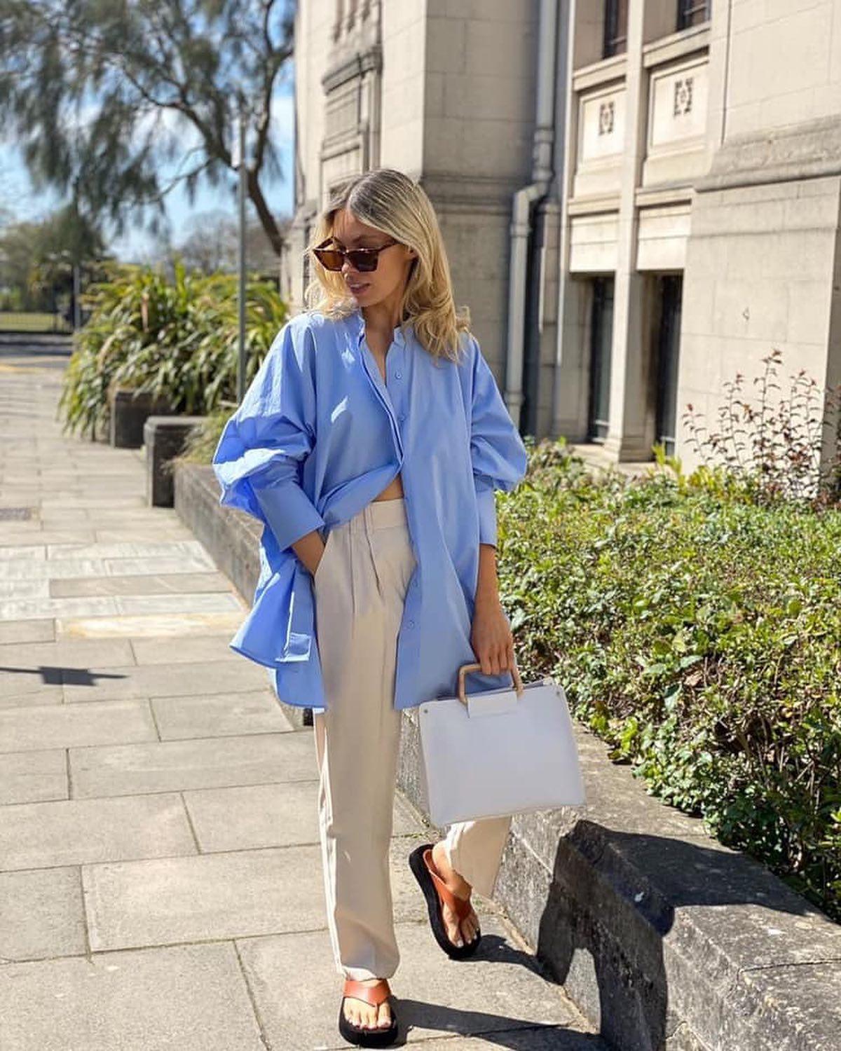 셔츠에 와이드슬랙스🧚🏻♀️ 이미지5