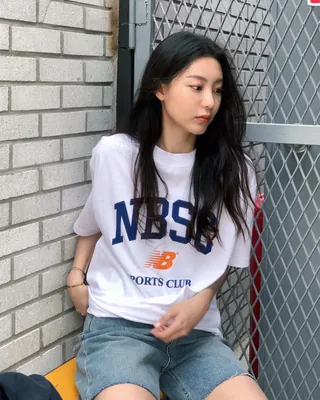 탐나는 레터링🤍💙@뉴발 반팔티 이미지
