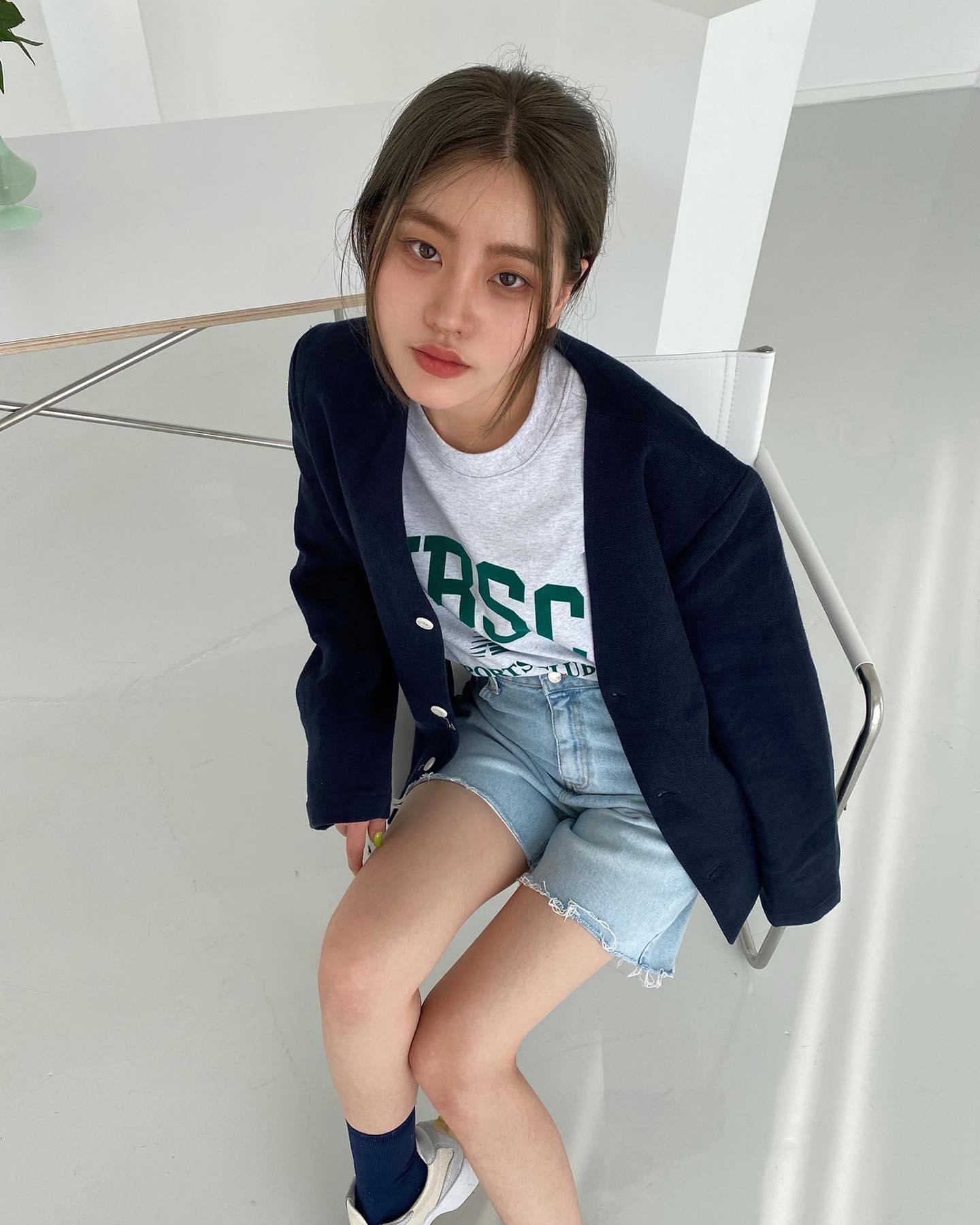 탐나는 레터링🤍💙@뉴발 반팔티 이미지6