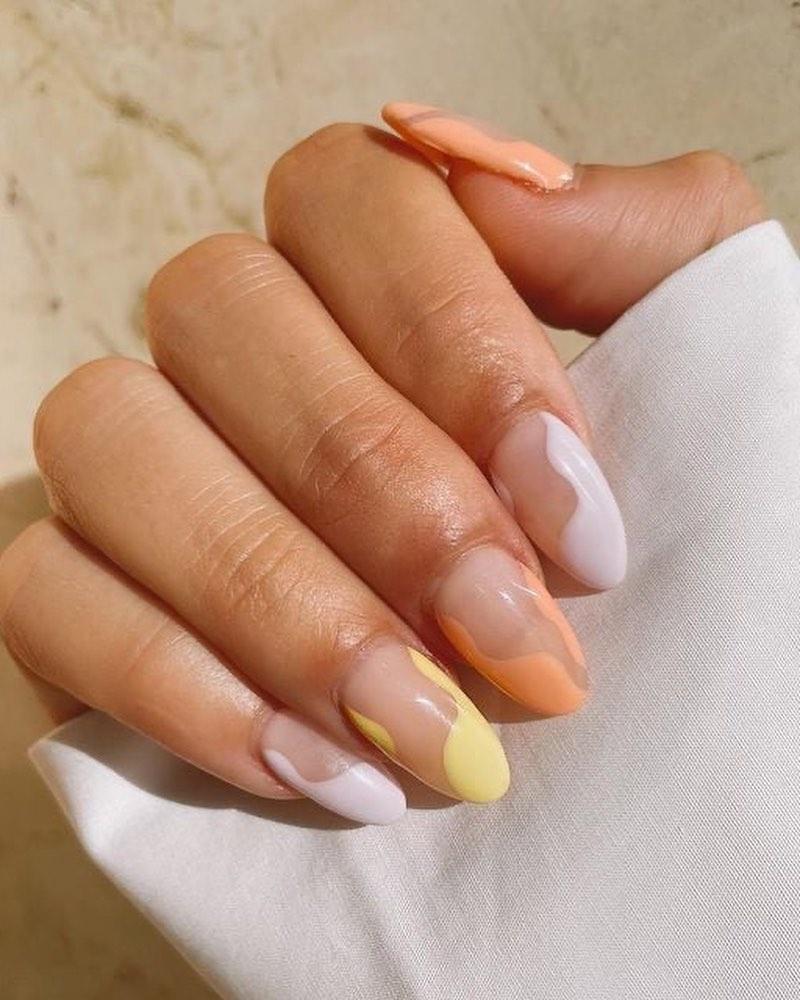 깜찍한 파스텔톤 프렌치네일😍💅🏻 이미지3