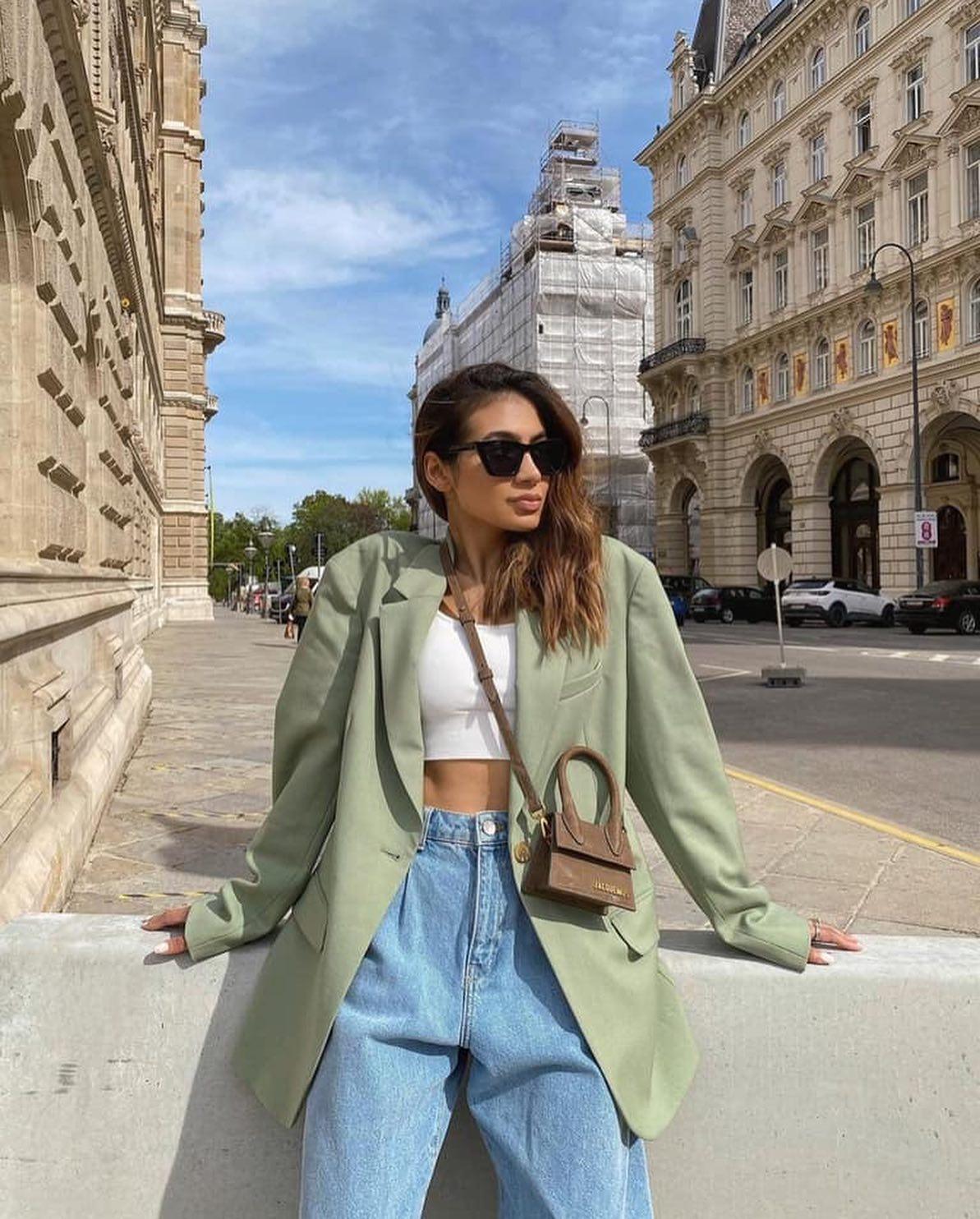 외쿡 언니들의 자켓 입는법⭐️🤎 이미지2