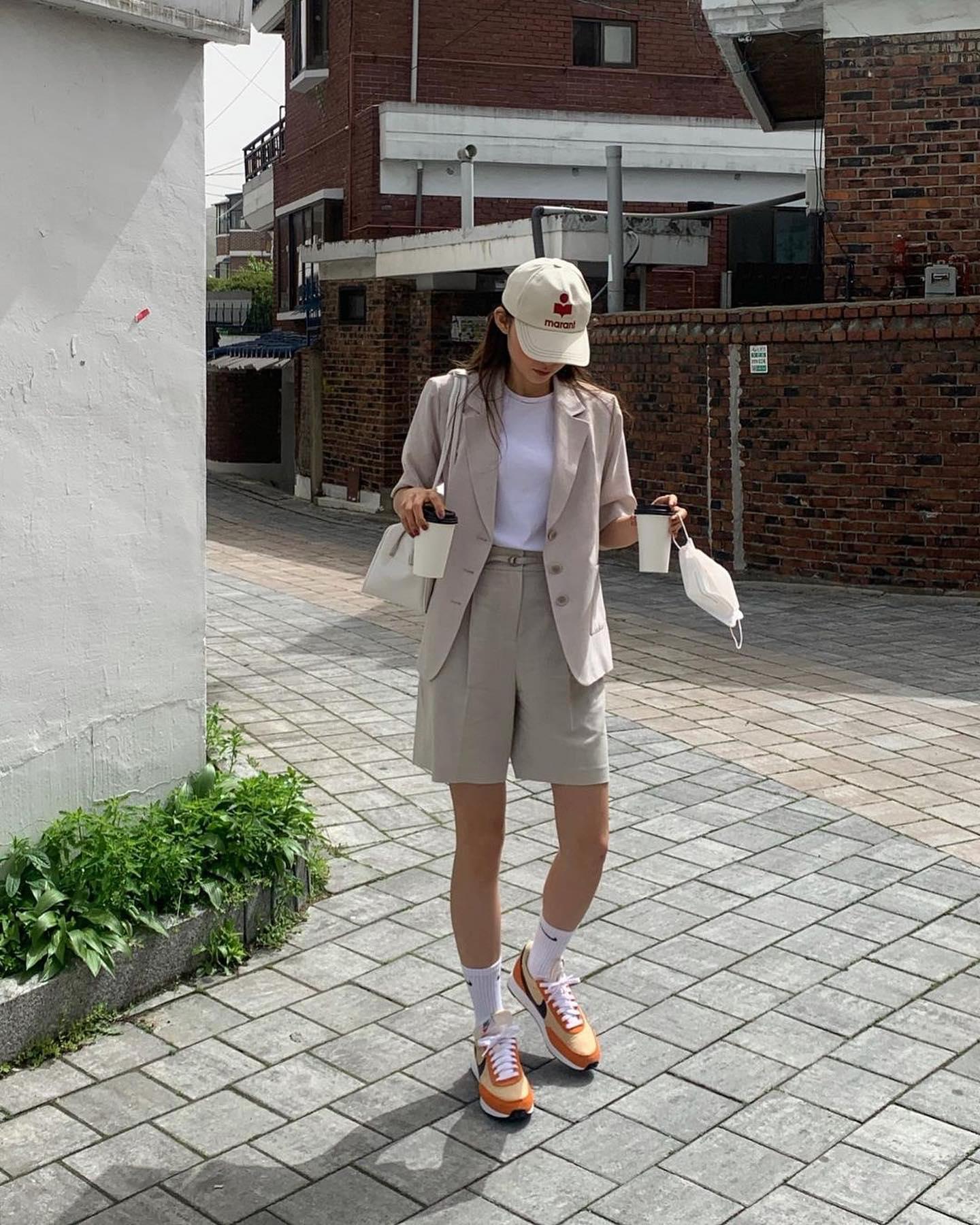 여름 이런룩💛💙셋업 @린넨자켓 이미지2