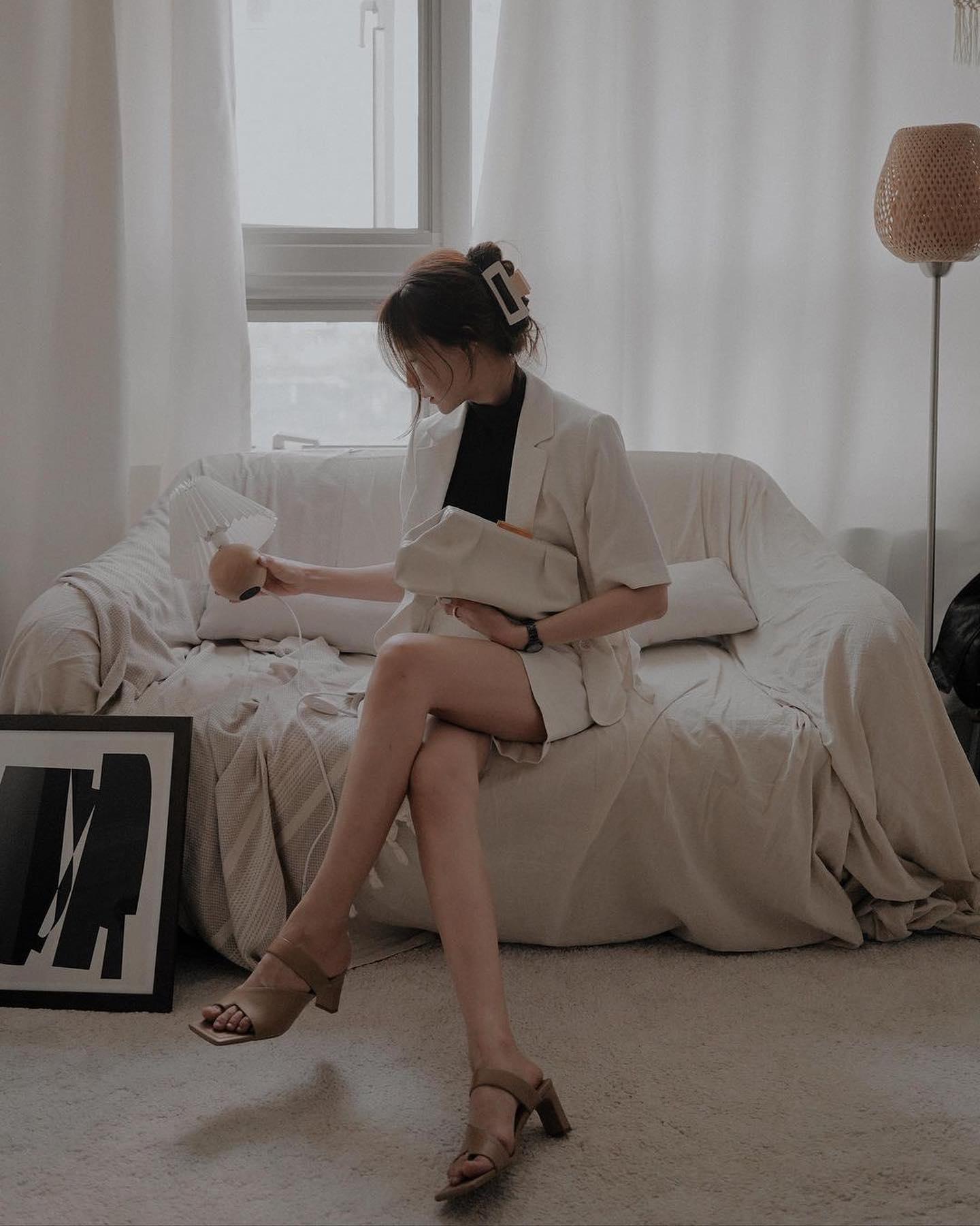 여름 이런룩💛💙셋업 @린넨자켓 이미지7