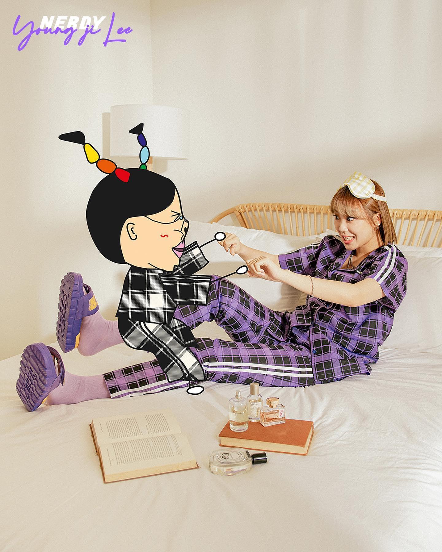 영지가 그린 부캐😳💜영쟈 x 널디 이미지3