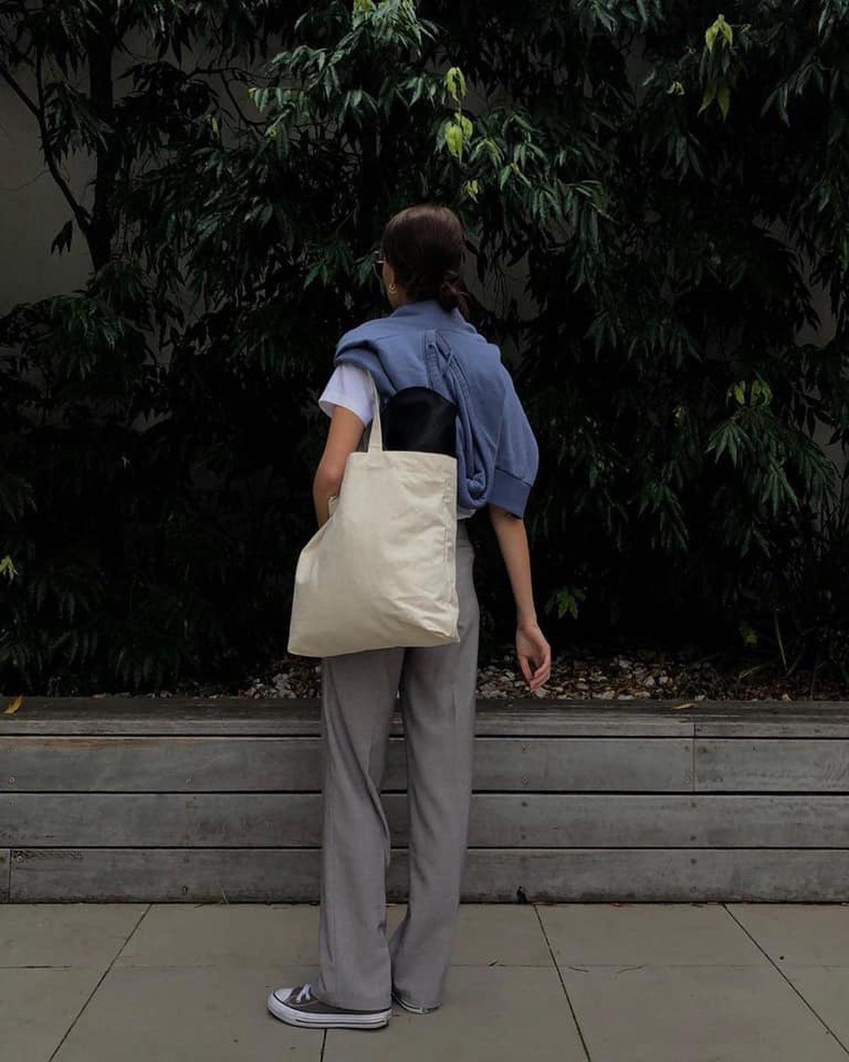 회색 슬랙스 활용법👍🏻🌪@참고 이미지2