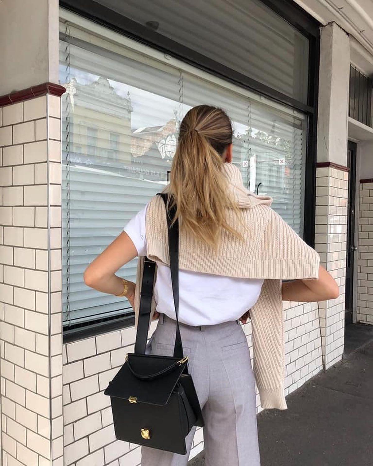 회색 슬랙스 활용법👍🏻🌪@참고 이미지3