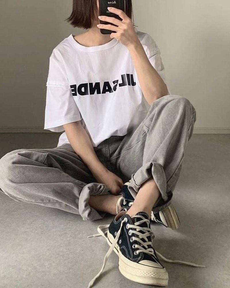 질샌더 기본티룩 모음😎🤍 이미지5