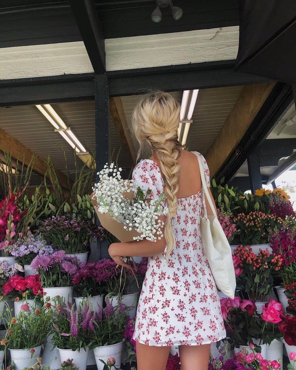 꽃무늬 원피스로 러블리하게💐🌼 이미지2