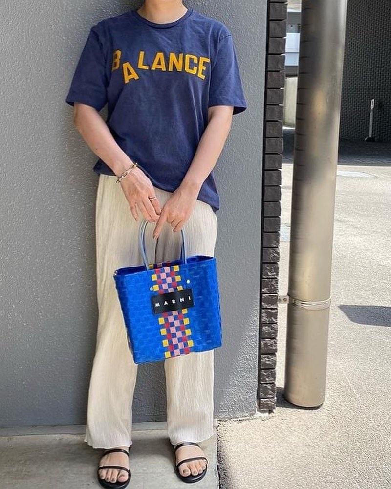여름용 마르니 바스켓백🧺🍊 이미지3
