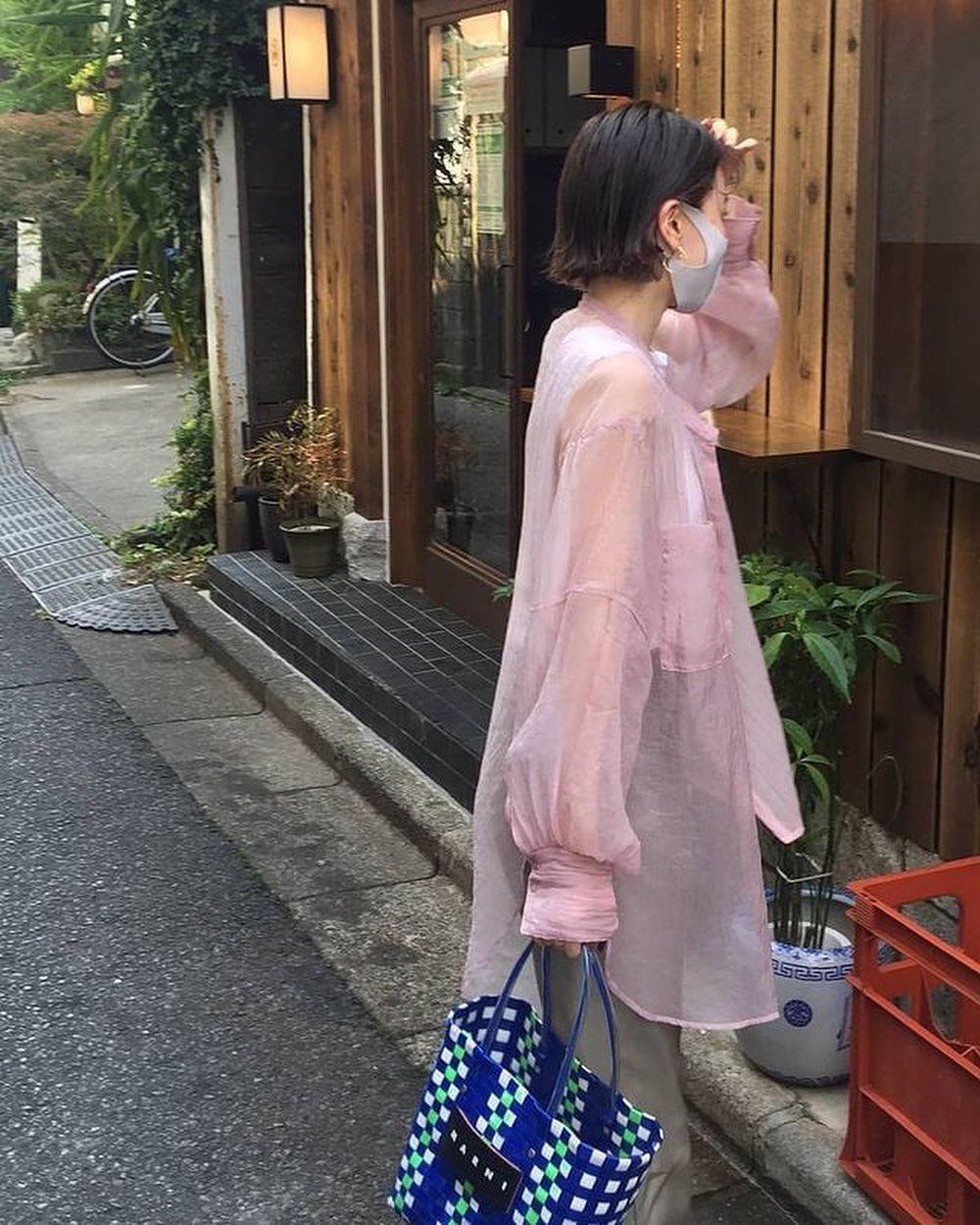 여름용 마르니 바스켓백🧺🍊 이미지4