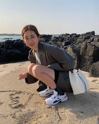 정원언니처럼❤️👟자켓 + 운동화 이미지