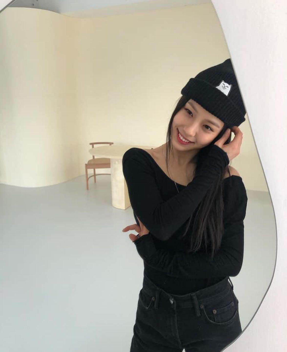 비니 코디 따라잡기💙 이미지