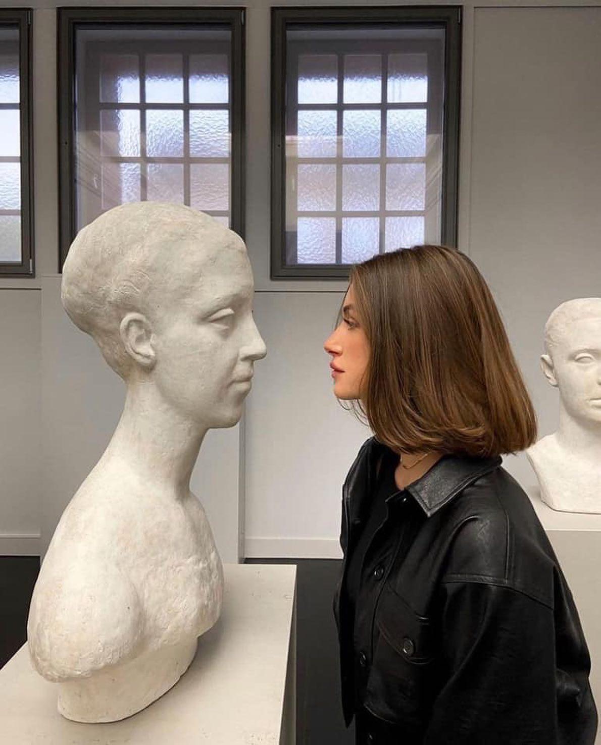 어깨에 살짝 닿는 단발💇🏻‍♀️🔥 이미지