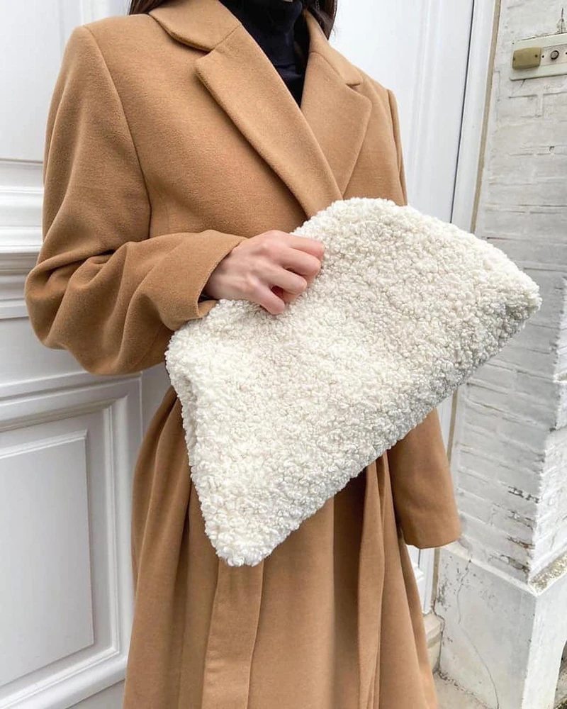 귀여운 뽀글이 클러치🐑👛 이미지1