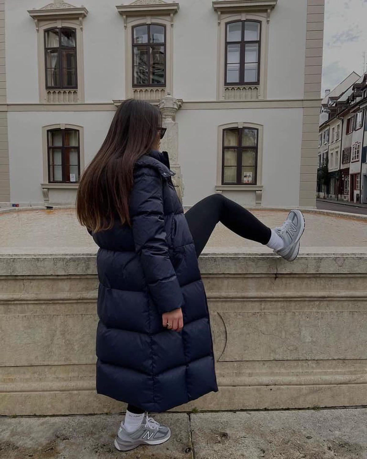롱패딩은 매일 필수🥶💙 이미지