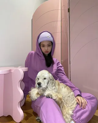 제니 후디 데일리💜🤟🏻@참고햇 이미지
