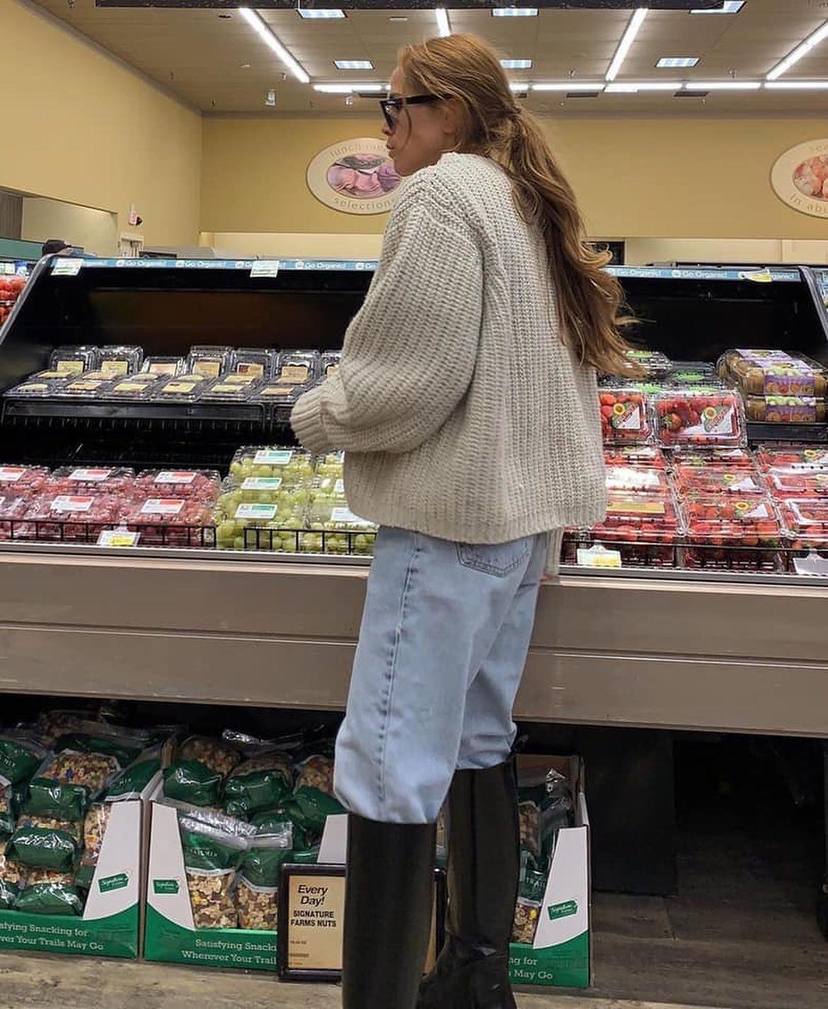 청바지에 롱부츠 조합👖👢 이미지