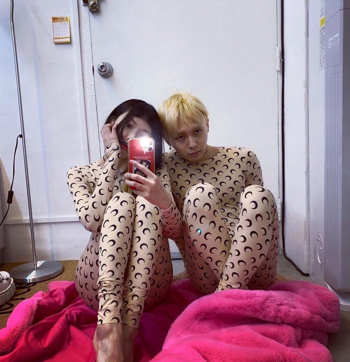 현아와 이던의 커플내복👩‍❤️‍👨 이미지2