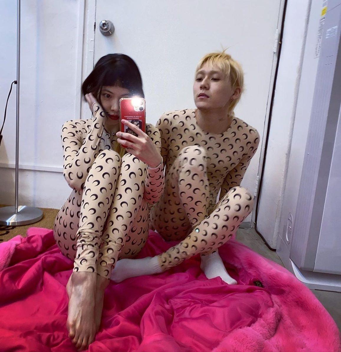 현아와 이던의 커플내복👩‍❤️‍👨 이미지3