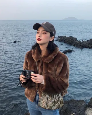 변정하의 패션센스 갖고싶다🤎 이미지