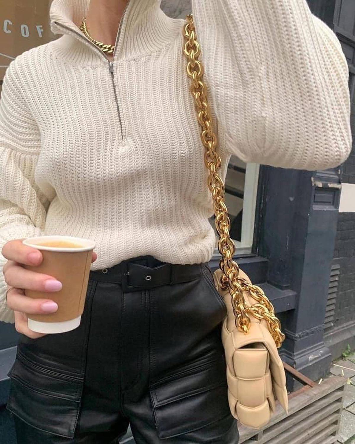 목이 편해💛🧶집업 니트 이미지