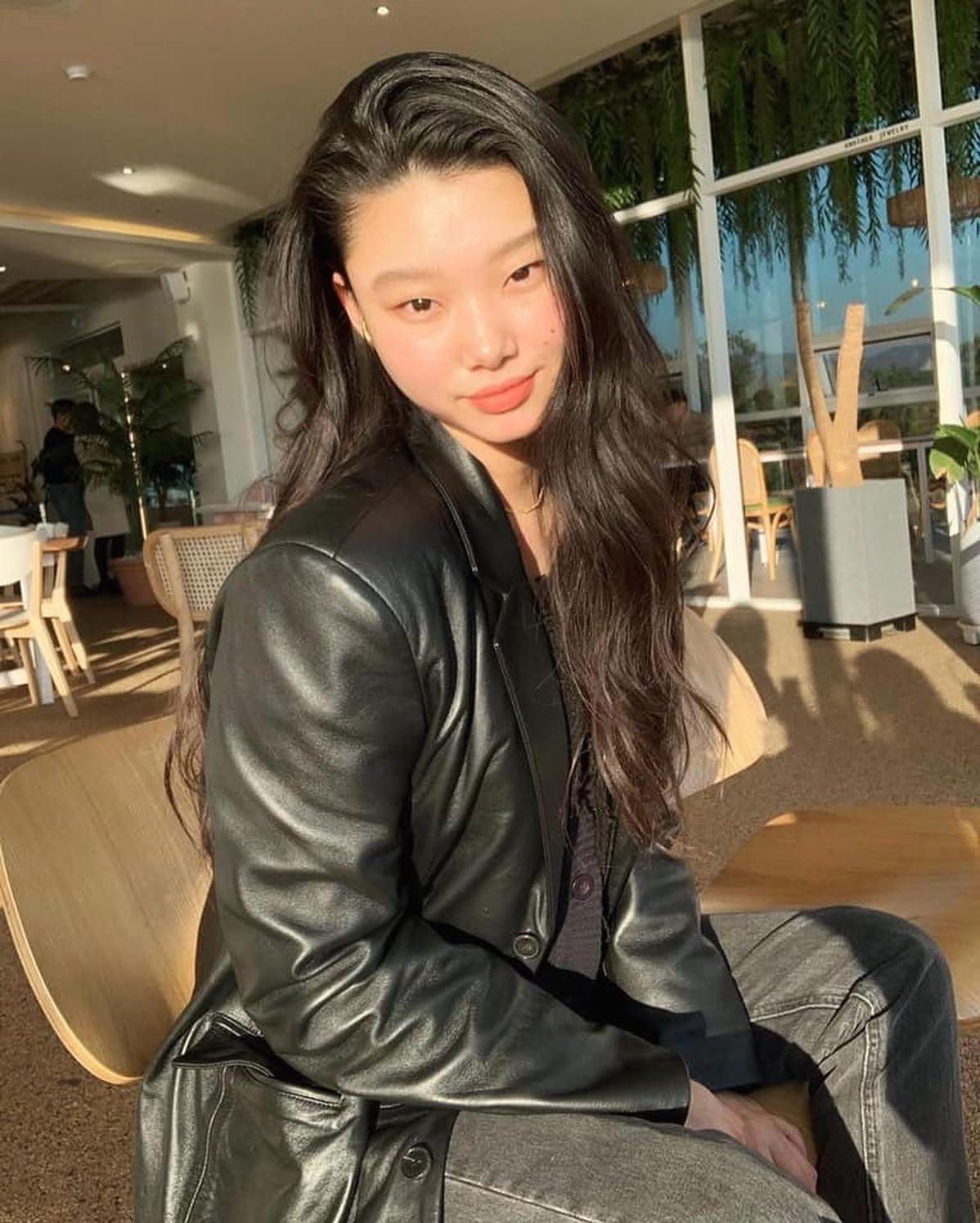 블랙 자켓 일상코디 참고🖤 이미지