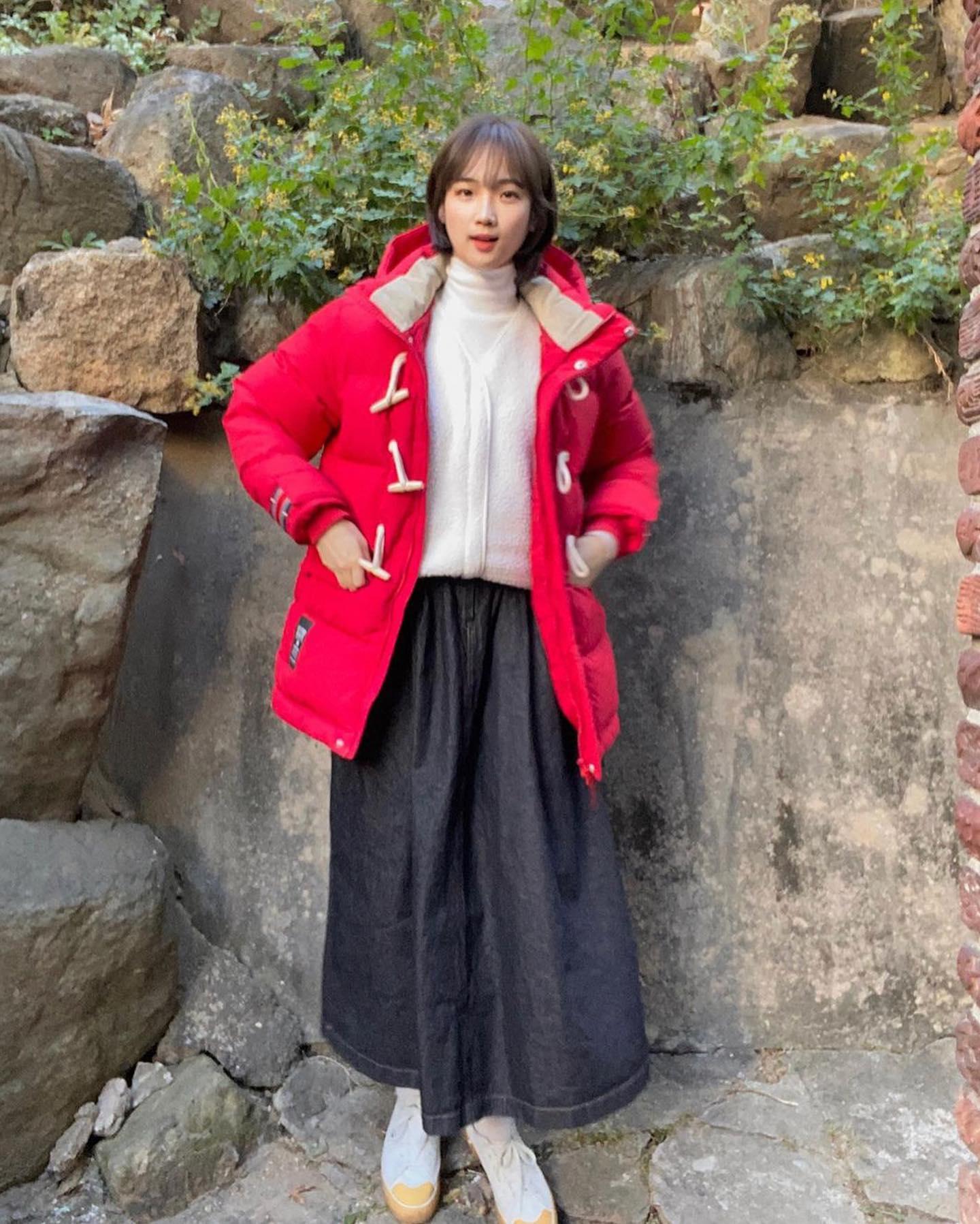 겸댕 장착하자🍡💙떡볶이 패딩 이미지8