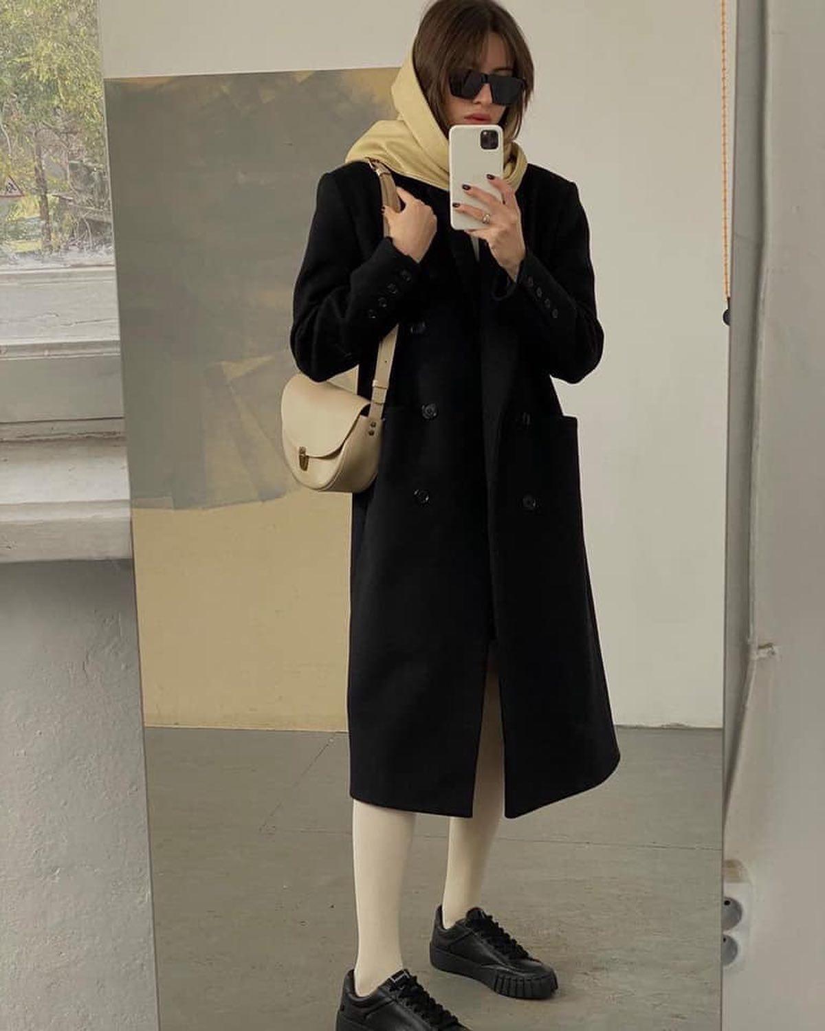 깔끔히 떨어지는 일자핏 코트🖤 이미지