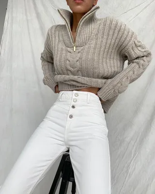여기저기 편하게 집업니트💛 이미지