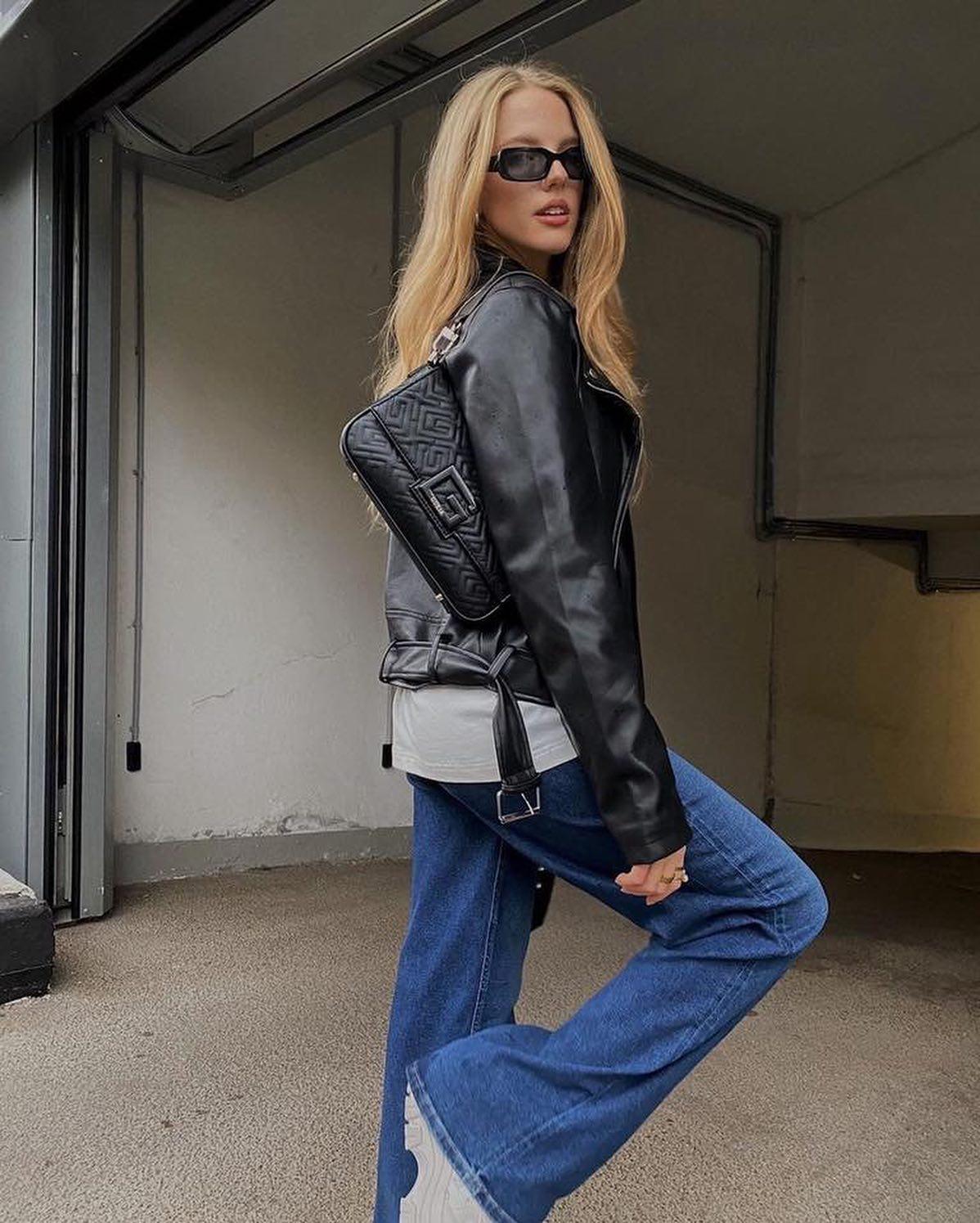 레더로 일주일 코디하기😏💯 이미지