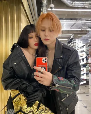 대표 패션 커플🥰 현아❤️이던 이미지