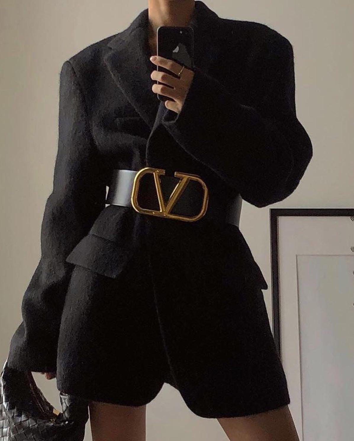 허리 얇아보이는 자켓 코디법🖤 이미지1