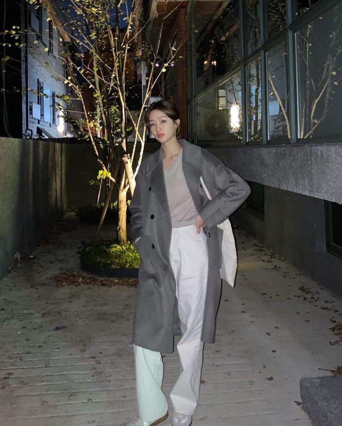 더블 롱코트로 성숙하게🍂🥮 이미지