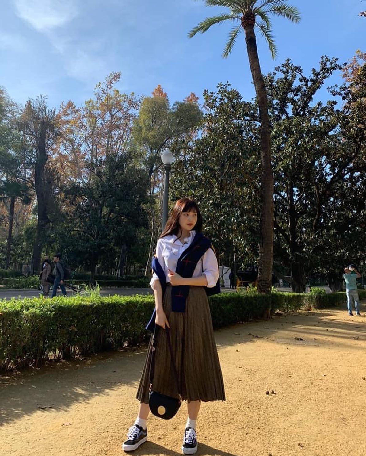 가을바람 불 땐 롱스커트🤎 이미지