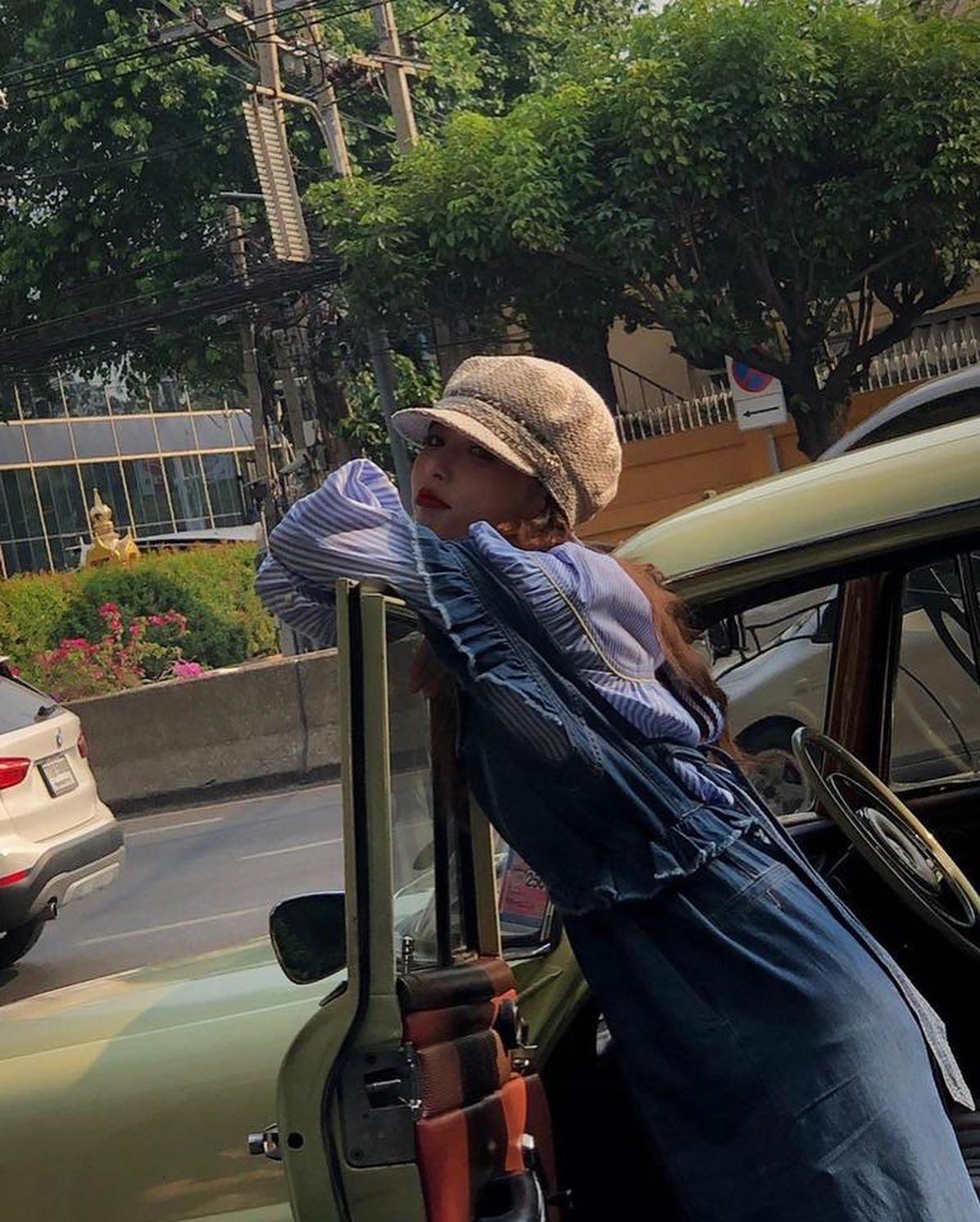 가을 하늘색같은 데님 코디💙 이미지