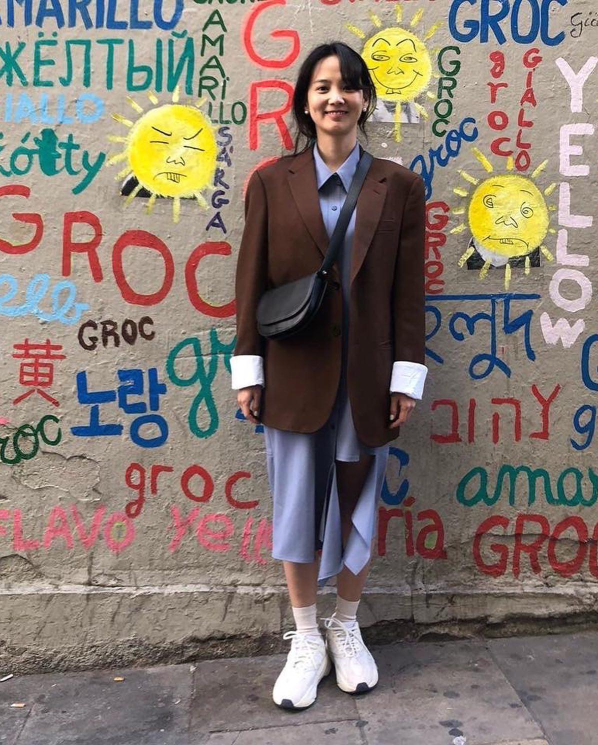 아빠정장 느낌 오버핏 자켓👔 이미지