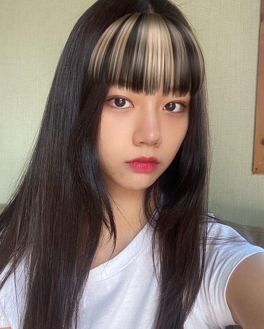 앞머리만 염색해볼까?🌟@도전 이미지1