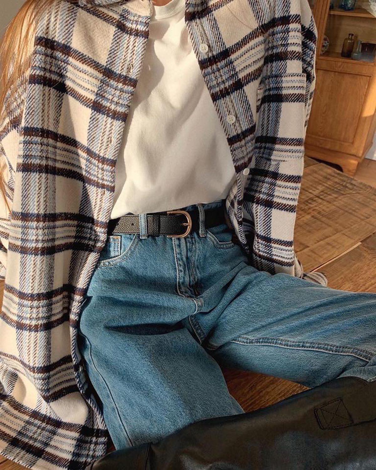 올가을엔 무조건 체크셔츠💫💕 이미지