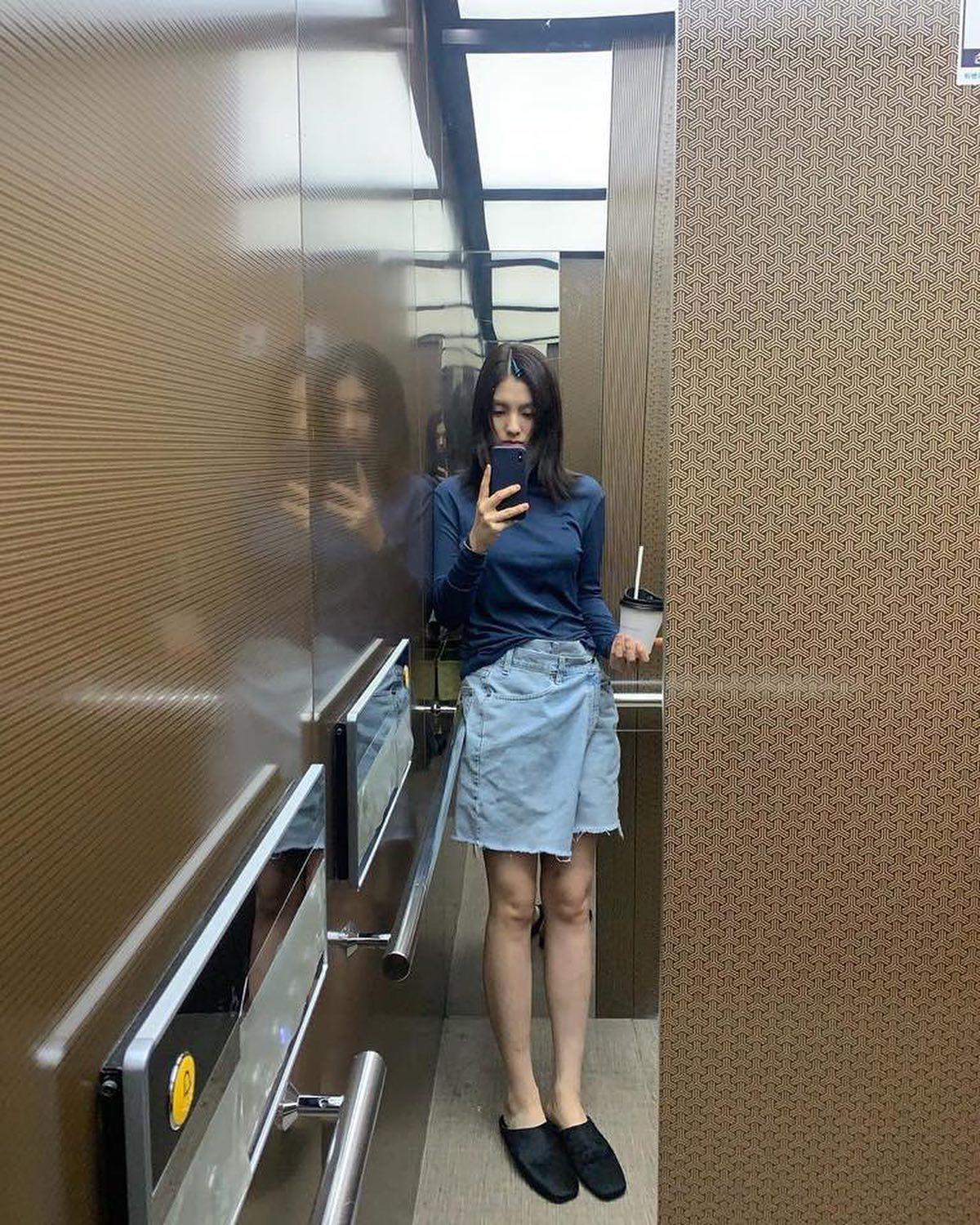 랩스커트로 멋쟁이 도전🐊🖤 이미지