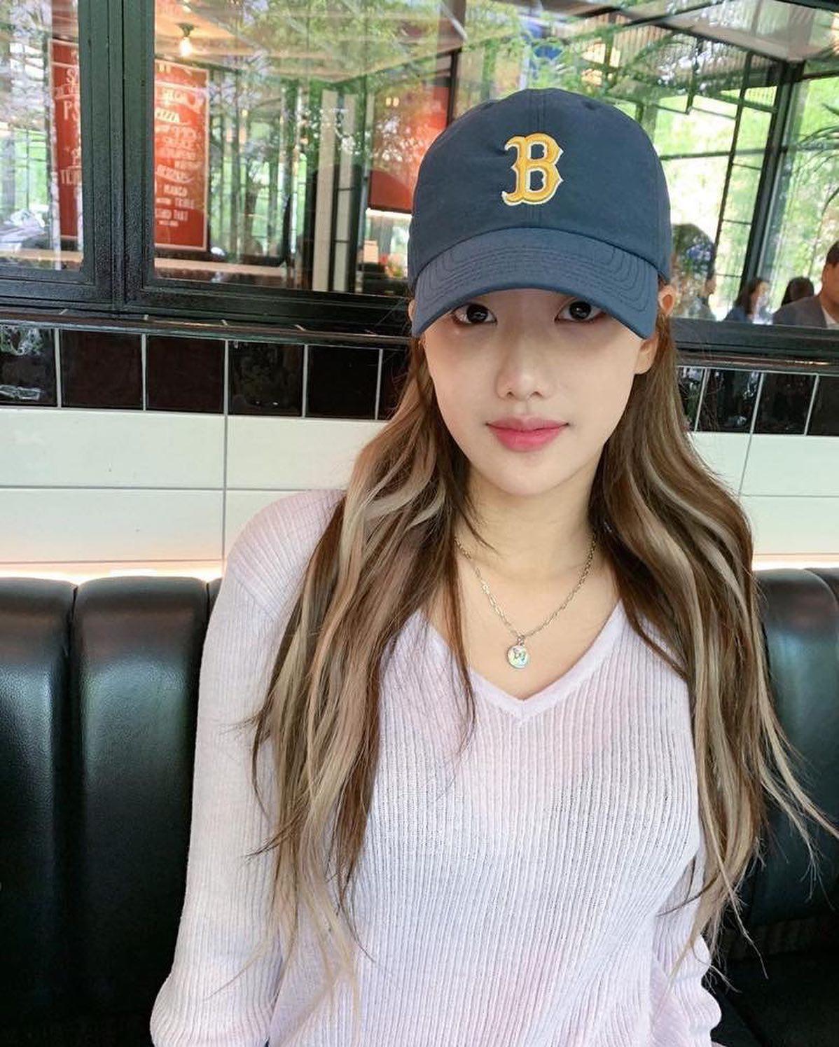 머리 안감은 날, 볼캡 코디🧢🍎 이미지