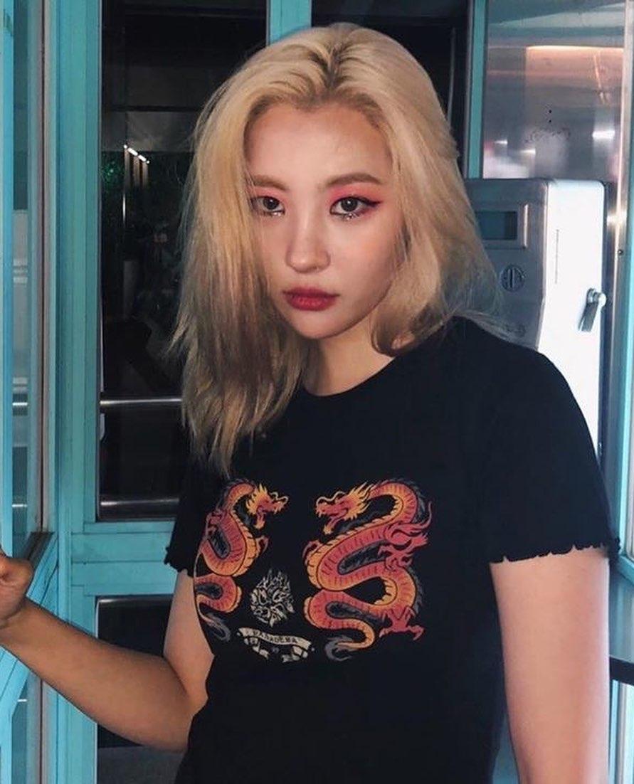 뿌리 흑발로 자라기 금지❌💛 이미지