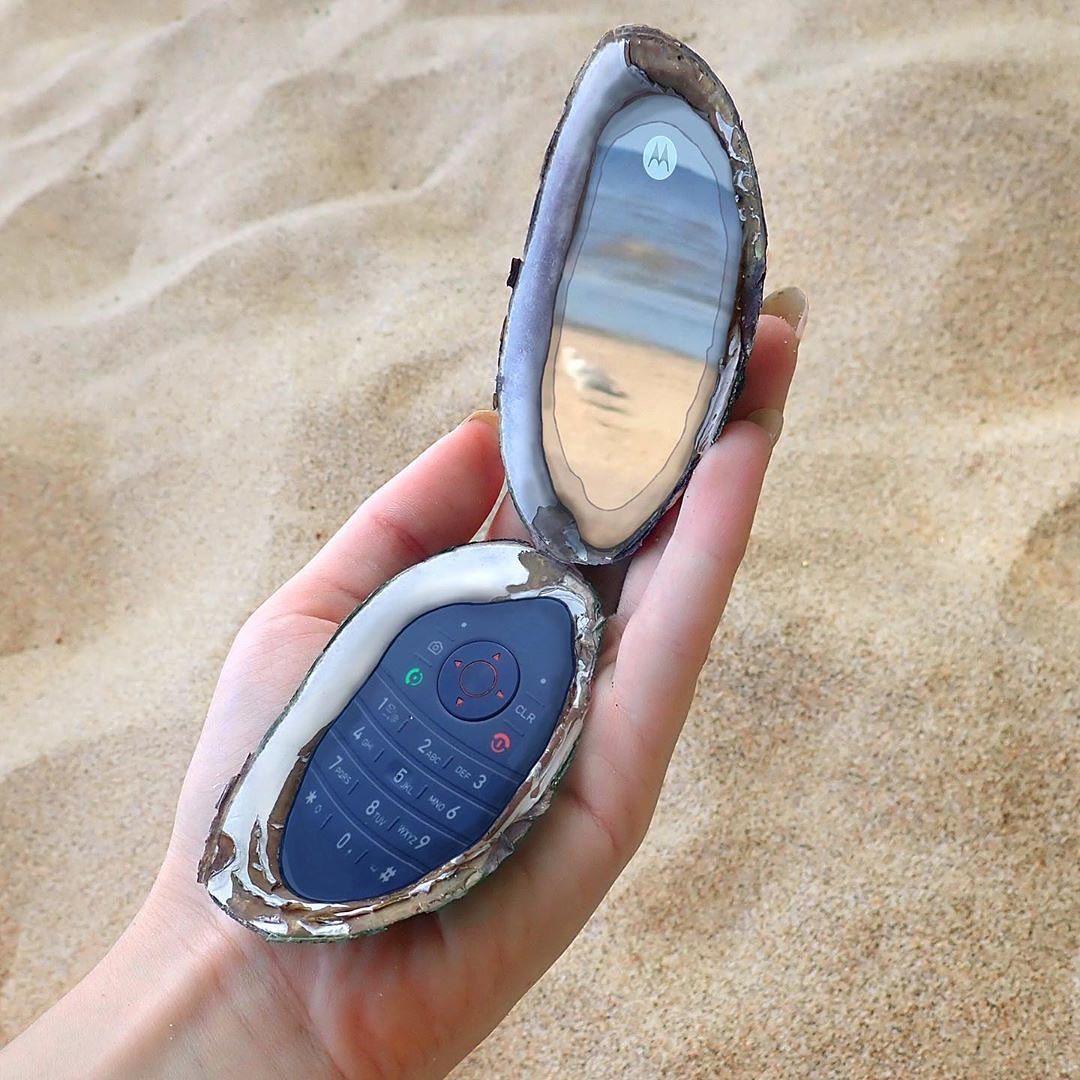 모토로라 조개폰?!🦪💙 이미지